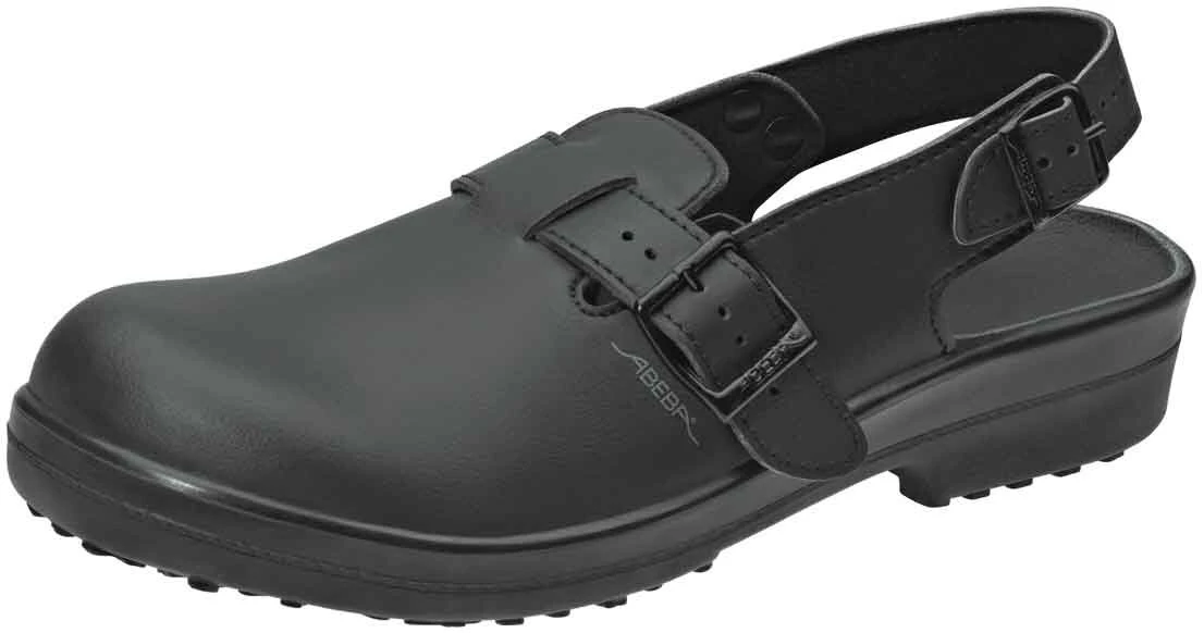 Abeba Berufsschuhe Sicherheitsschuhe ABEBA Clog Schwarz 1011 SB