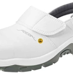 Abeba Berufsschuhe Sicherheitsschuhe ABEBA Clog Weiß ESD 32120 SB