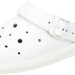 Abeba Berufsschuhe Sicherheitsschuhe ABEBA Clog Weiß, Perforiert 7630 OB