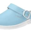 Abeba Berufsschuhe Sicherheitsschuhe ABEBA Clog Hellblau/ Weiß 7081 OB