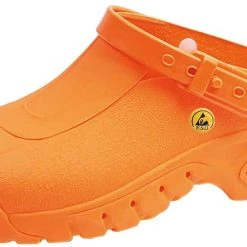 Abeba Berufsschuhe Sicherheitsschuhe ABEBA Clog Orange ESD 39630 OB