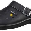 Abeba Berufsschuhe Sicherheitsschuhe ABEBA Clog Schwarz ESD 38330 OB