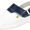 Abeba Berufsschuhe Sicherheitsschuhe ABEBA Clog Weiß/ Blau ESD 37622 OB