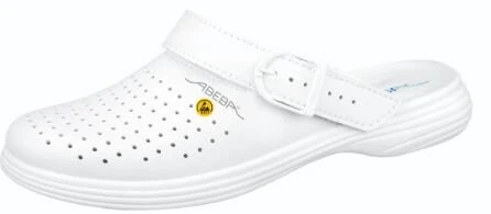 Abeba Berufsschuhe Sicherheitsschuhe ABEBA Clog Weiß ESD 37520 OB