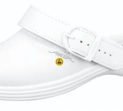 Abeba Berufsschuhe Sicherheitsschuhe ABEBA Clog Weiß ESD 37521 OB
