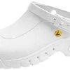 Abeba Berufsschuhe Sicherheitsschuhe ABEBA Clog Weiß ESD 39600 OB