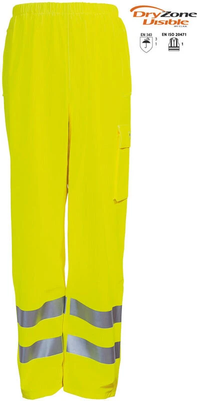 ELKA Rainwear ELKA Warnschutz Regen Bundhose DryZone Visible 022401R
