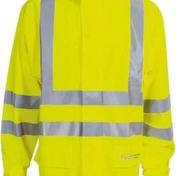 ELKA Rainwear ELKA Warnschutz Regenjacke DryZone Visible Extra Lang 026301R