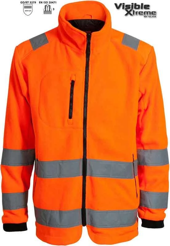 ELKA Rainwear ELKA Warnschutz ZipP IN 2-1 Jacke 150014R Visible Xtreme