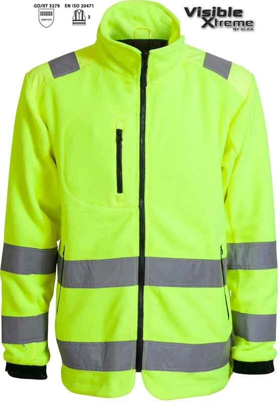 ELKA Rainwear ELKA Warnschutz ZipP IN 2-1 Jacke 150014R Visible Xtreme â Bild 2