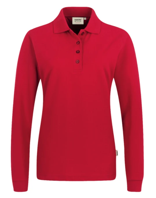 Hakro Damen Longsleeve-Poloshirt 215 Mikralinar – Bild 3