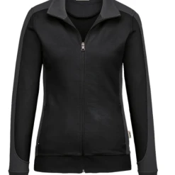 Hakro Damen Sweatjacke Contrast Mikralinar 277