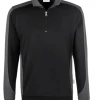 Hakro Herren Zip-Sweatshirt Contrast Mikralinar 476