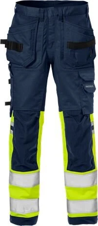 Kansas High Vis Handwerkerhose Klasse 1 Plus – Bild 2