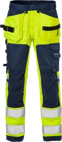 Kansas High Vis Handwerkerhose Klasse 2 Plus – Bild 2