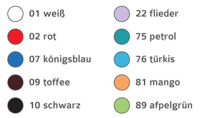 Leiber Bandana 02-328 - Viele Farben – Bild 2