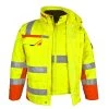 PKA Berufsbekleidung PKA Winterwarnschutz Parka 3in1, Warnschutzbekleidung