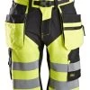 Snickers Workwear Snickers Warnschutz Shorts FlexiWork High-Vis Mit Holstertaschen 6933
