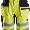 Snickers Workwear Snickers Warnschutz Shorts LiteWork High-Vis + Holstertaschen 6131