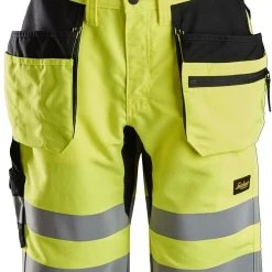 Snickers Workwear Snickers Warnschutz Shorts LiteWork High-Vis + Holstertaschen 6131