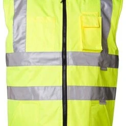 Planam Warnschutz Winter Weste - Hält Trocken, Macht Sicher