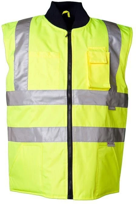 Planam Warnschutz Winter Weste - Hält Trocken, Macht Sicher