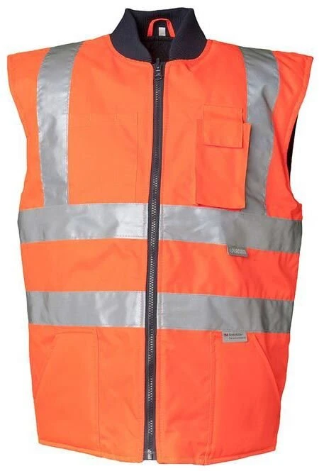 Planam Warnschutz Winter Weste - Hält Trocken, Macht Sicher – Bild 2