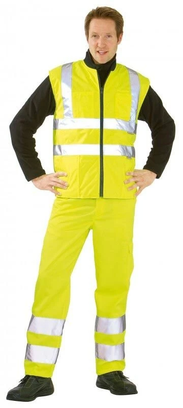 Planam Warnschutz Winter Weste - Hält Trocken, Macht Sicher – Bild 3